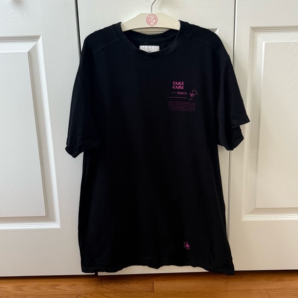 Moaconcept X Peanuts Take Care Black Graphic Tee Woodstock - Picture 2 of 5